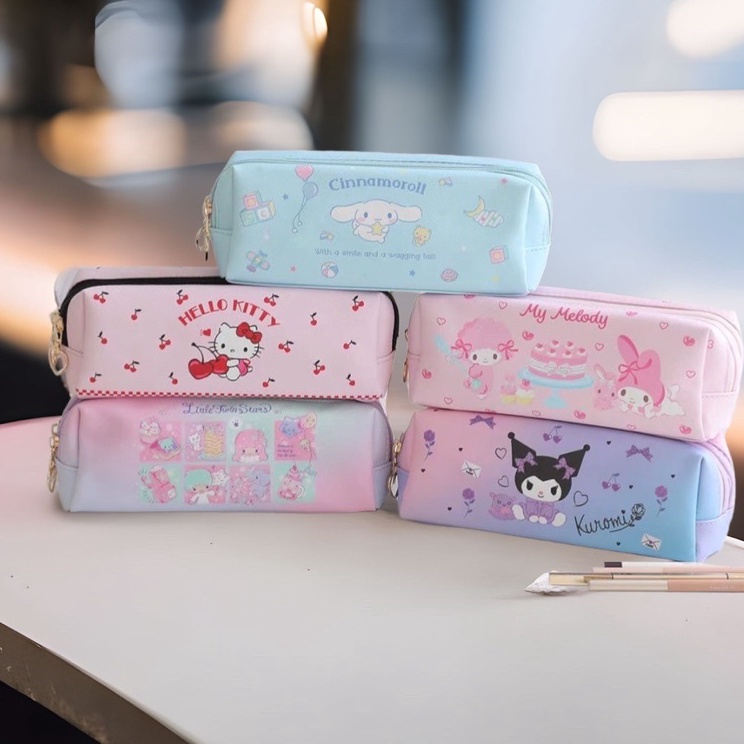 

Paling Istimewa PENCIL CASE TEMPAT PENSIL MOTIF KARTUN SANIRO PREMIUM CINAMOROLL MELODY KUROMI LUCU