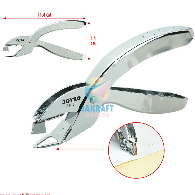 

Paling Trending 1 Pcs Pencabut Stapler Staples Staple Hekter Remover JOYKO SR52 Mudah Cepat Tepat