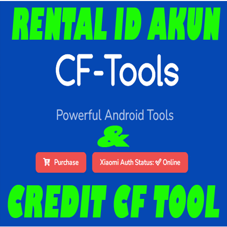 SEWA AKUN CF TOOL & TOUP CREDIT  AKUN || PROSES CEPAT