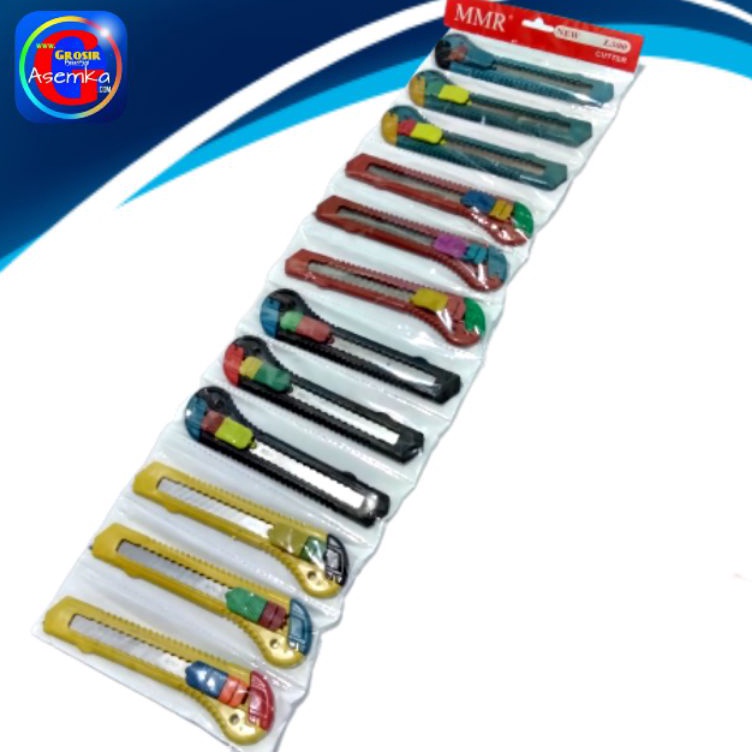 

Obral Harga GPA Kater Besar L5 MMR AMC 12pcs Cutter besar Warna Renceng
