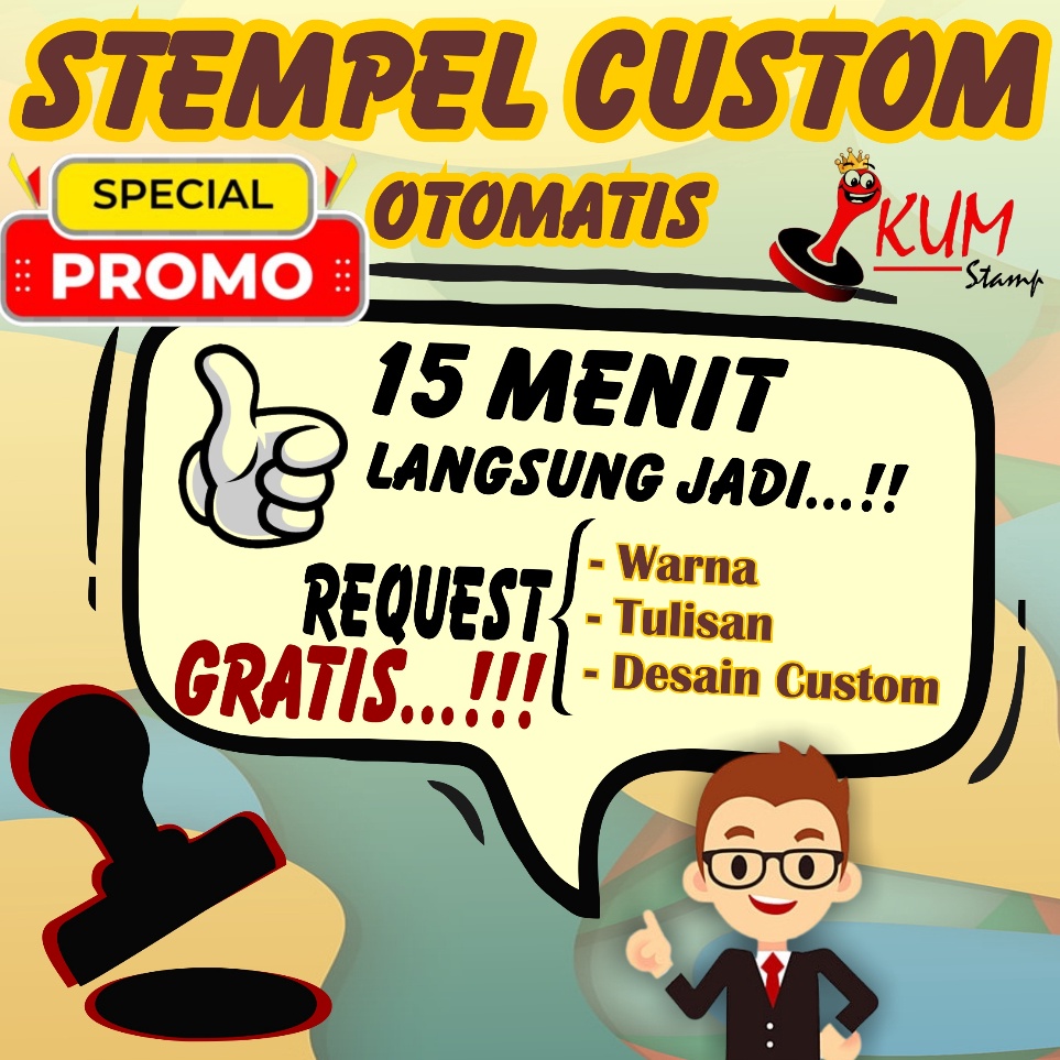 

Model Menarik STEMPEL STEMPEL CUSTOM STEMPEL PERUSAHAAN STEMPEL DINAS
