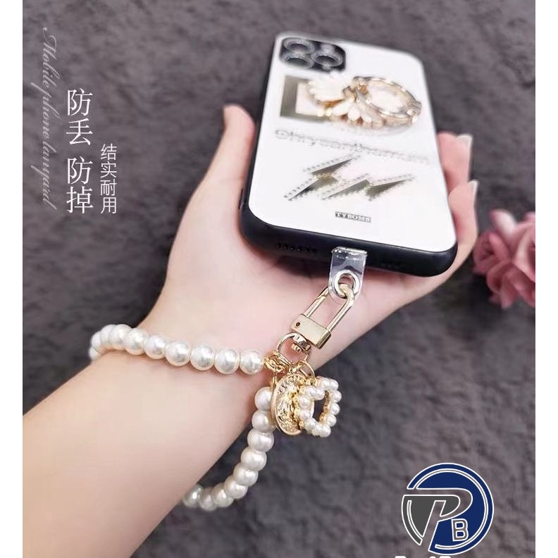 

Segera Miliki SM2 Tali Lanyard Manik Manik Mutiara Akrilik Anti Hilang untuk case Hp Universal PB3334