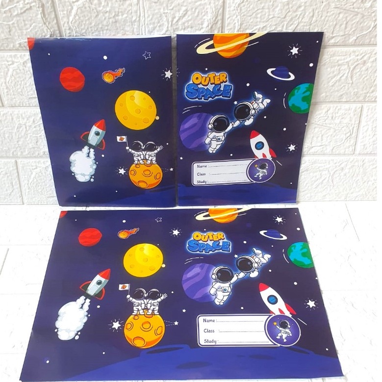 

Penjualan Berkualitas ISI 2 Lembar Sampul Buku Fancy Karakter Astronot Ukuran Kwarto SIDU