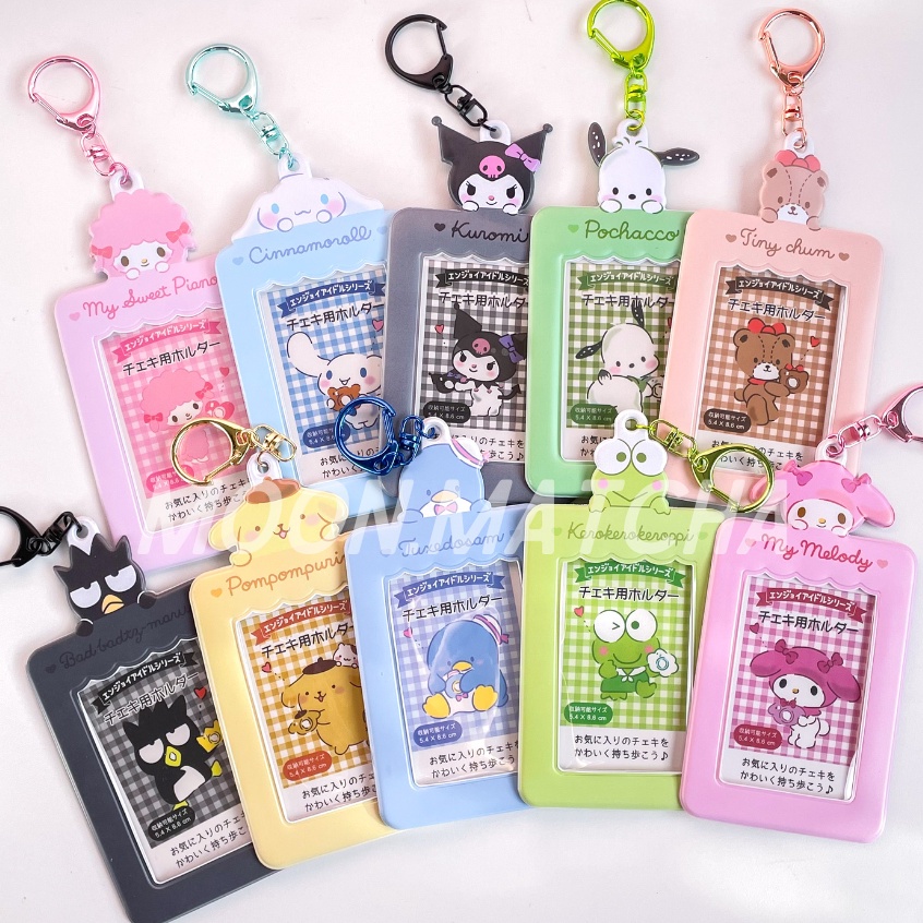 

On Sale Ready Card Holder PVC Photocard san rio PC Keychain