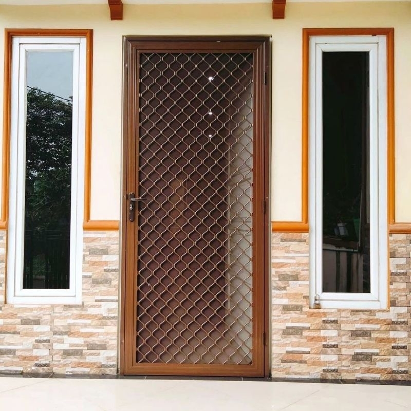 Onna Blue Pintu Exona / Pintu Kasa Nyamuk Tralis Tipe 103 Tebal