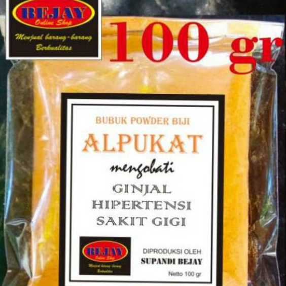 

DISKON Bubuk BIJI ALPUKAT MURNI 1gr utk GINJAL SAKIT GIGI