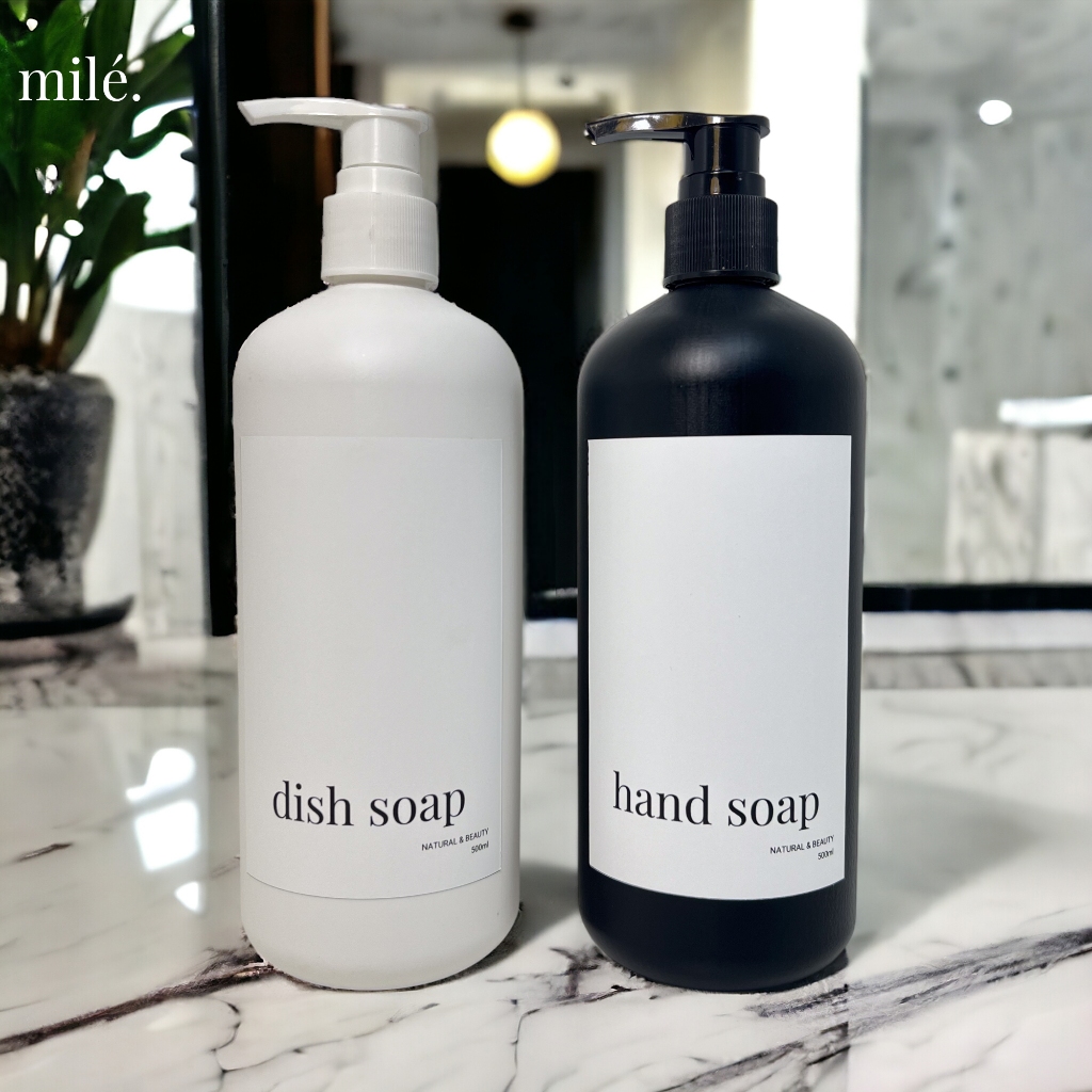BOTOL SABUN CAIR REFILL PUMP 500ML/ TEMPAT SABUN MANDI WADAH SABUN MANDI / BOTOL PLASTIK PUMP 500ML
