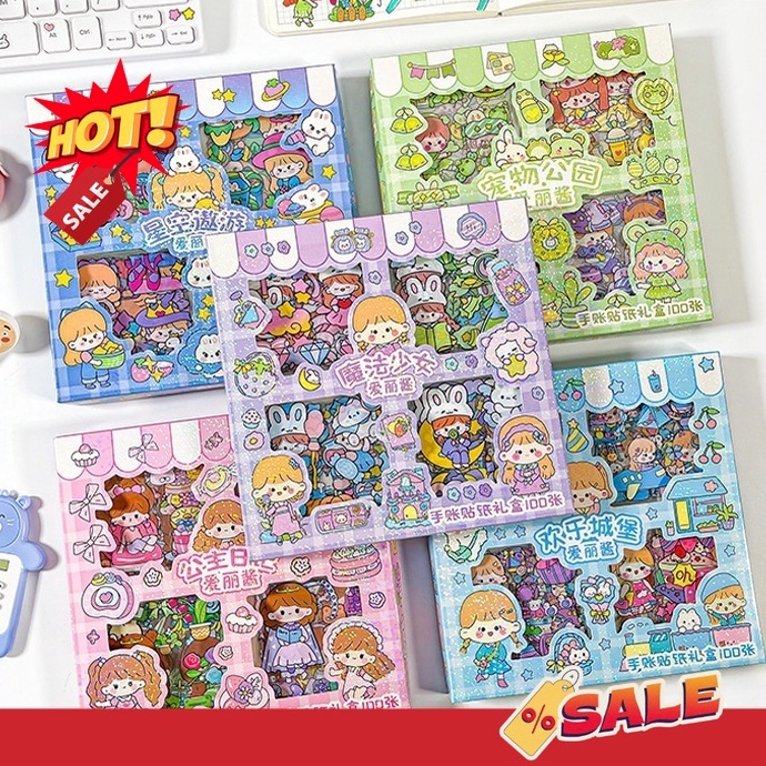 

Diskon Update Ellie Stiker Korea Isi 1 Pcs Sticker Deco Aesthetic Bujo Scrapbook Momo Girl Sticker Tumbler Binder Case Hp Diary Diy
