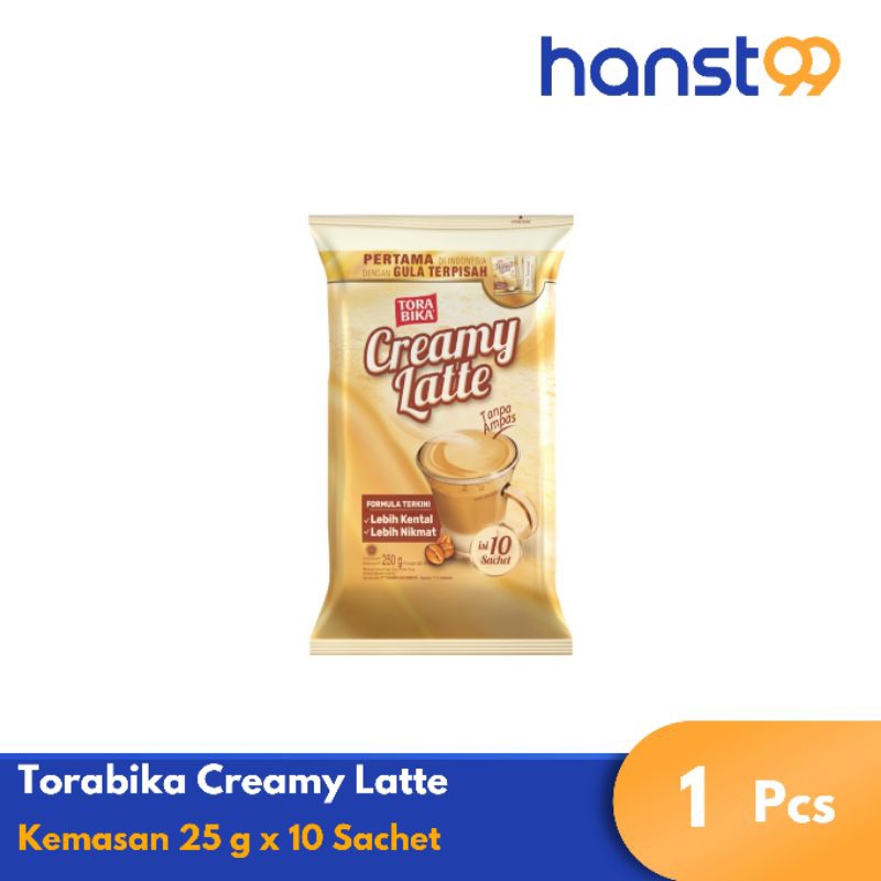 

Torabika Creamy Latte 10 Pcs x 25 g