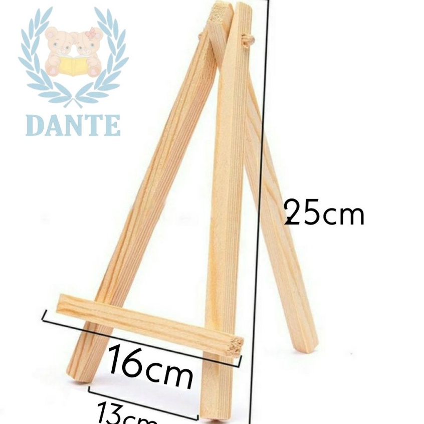 

Hadir Spesial Wooden Easel Tripod Stand Kayu Photo Lukis 25cm