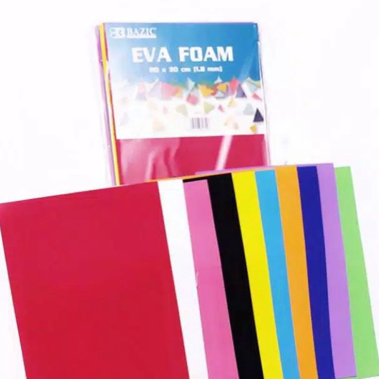 

Spesial Hemat Bazic Eva Foam Art 2x3cm 1lembar Busa Ati