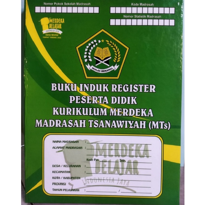 

Paling Laris GALERIBUKU INDUK SISWA KURIKULUM MERDEKA MADRASAH TSANAWIYAH MTS