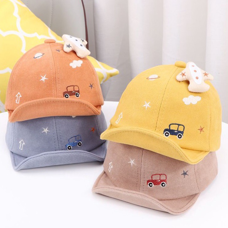 D2289 HIGH QUALITY IMPORT Topi baseball Car Plane Mobil Pesawat  Lucky 8  Lovely Cow  Panda Music  R