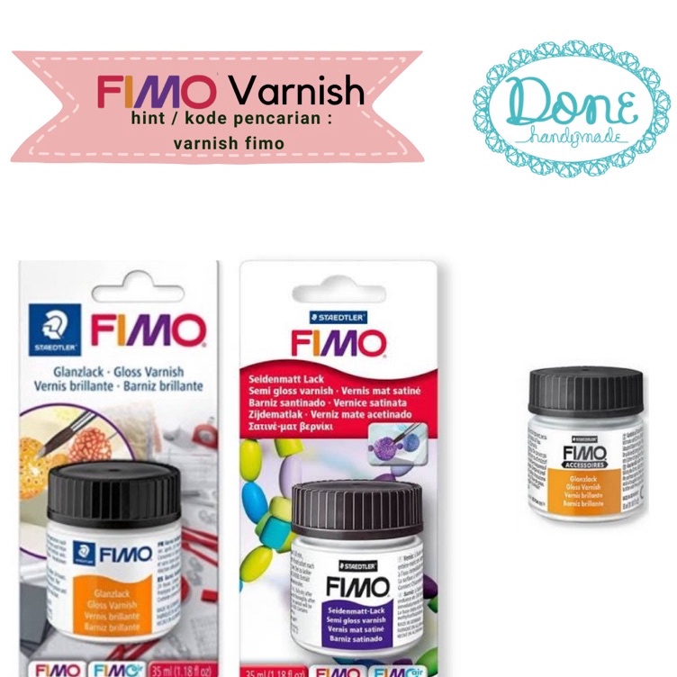 

Murah Terbatas fimo Varnish clay fimo staedtler pelapis clay sealer clay polymer clay sealer pelapis polymer clay fast dry varnish earring clay fimo polymer clay sealer