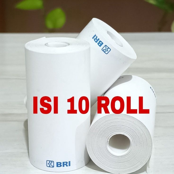 

Sekarang Murah KERTAS THERMAL EDC LOGO BANK BRI 57X3 ISI 1 ROLL