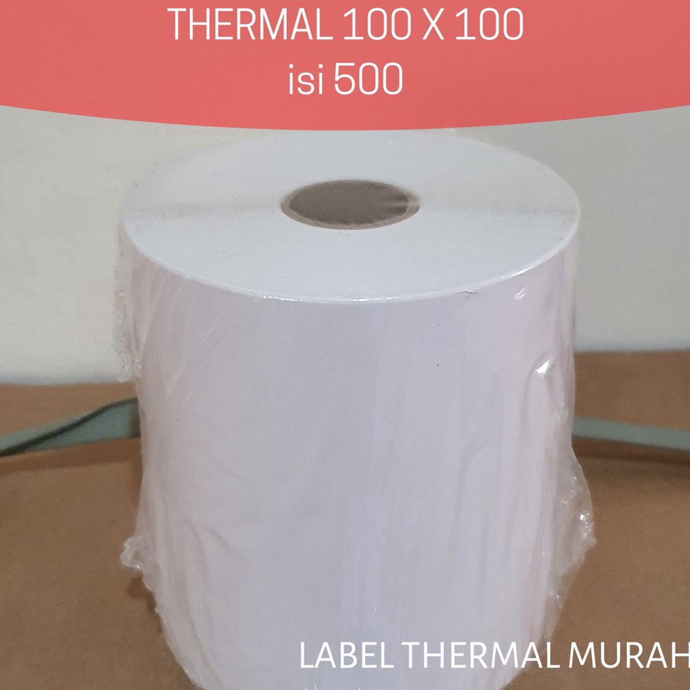 

KODE L76Y Label Thermal 1x1 isi 5 per roll