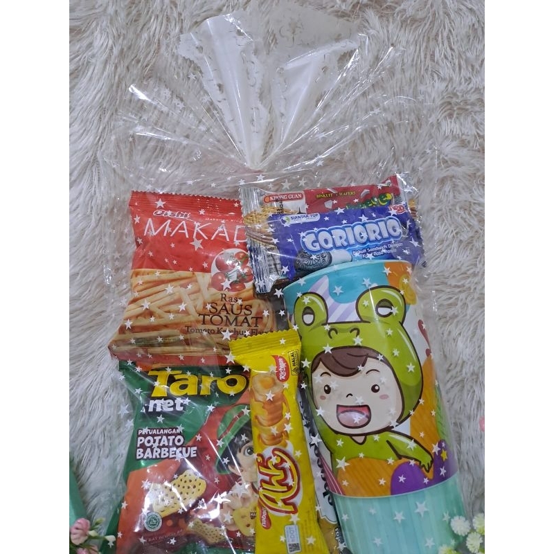 

Paket Snack Ulang Tahun Termurah/Paket M/Souvenir Anak/Goodiebag Anak/Bingkisan Snack