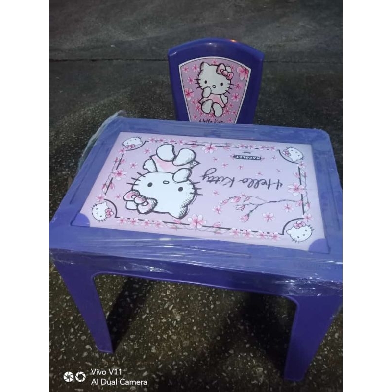 Meja anak Meja kursi  set Merk napolly Batam
