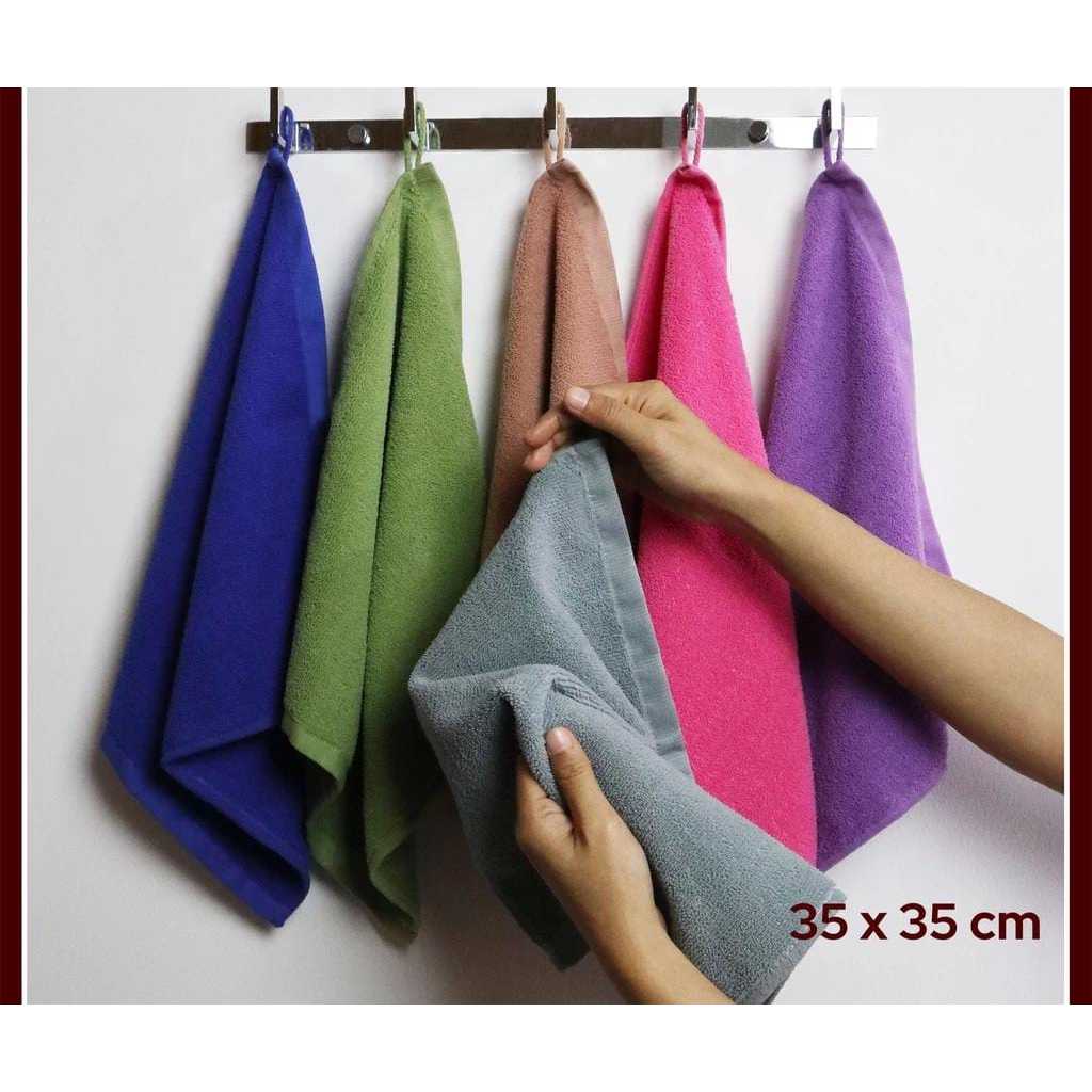 Lap tangan ring gantung bahan handuk tebal