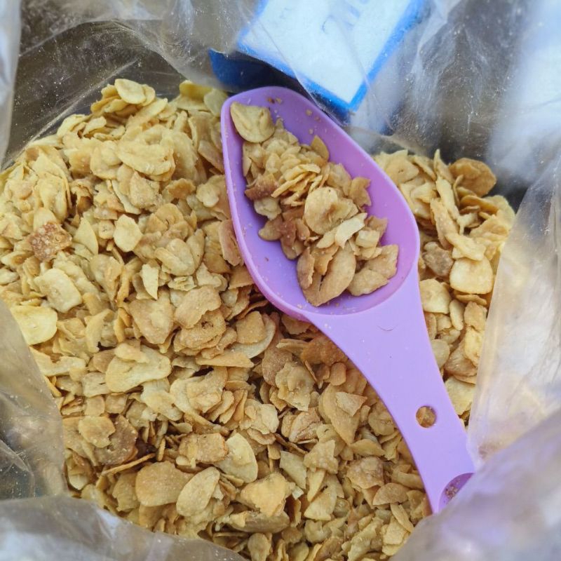 

bawang putih goreng asli renyah