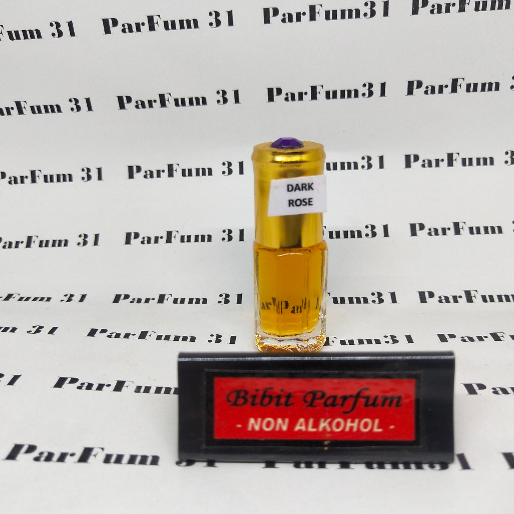 Parfum minyak wangi murni Drak Rose Mawar Hitam