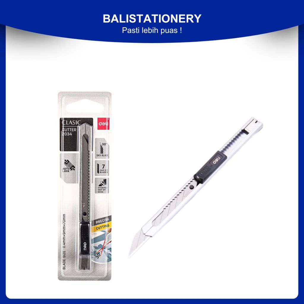 

Cutter Kecil Deli pemotong kertas SK5 E2034