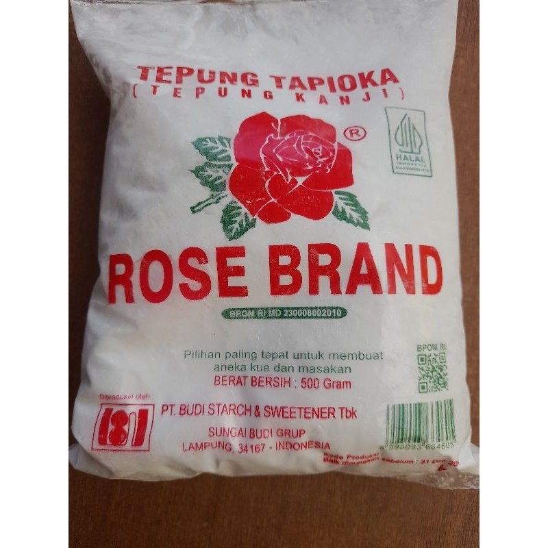 

Tepung Tapioka || rosebrand || 500g