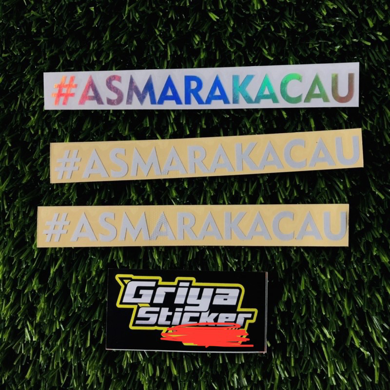

Sticker cutting stiker #ASMARAKACAU viral