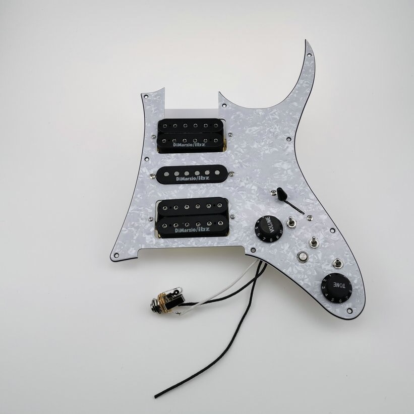 KR-DiMarzio IBZ SA HSH Guitar Pickups Pickgard Suitable for Ibanez RG Series guitar Customized by Ke