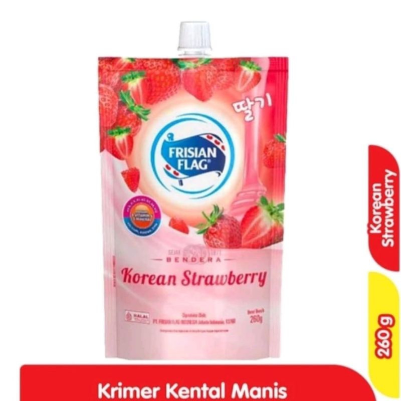 

FRISIAN FLAG POUCH Strawberry 260gr