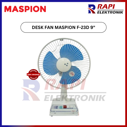 KIPAS ANGIN MEJA / DESK FAN MASPION F-23D 9"