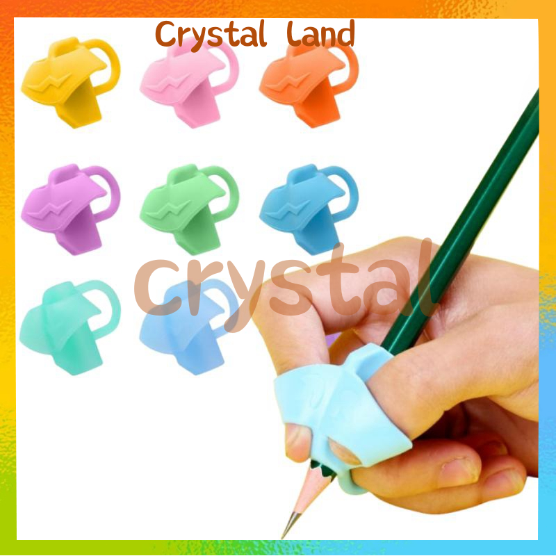 

Pencil Grip Bantu Tulis Anak Tk 3 Jari Posture Corrector Tool / Writing Grip Pencil Holder / Grip Pencil / Mainan Terapi Tulis Pegang Pen