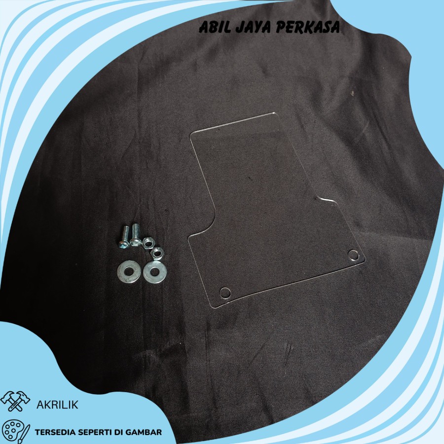 MUDFLAP NMAX NEW BAHAN AKRILIK PENAHAN LUMPUR NMAX MIKA AKRILIK NMAX
