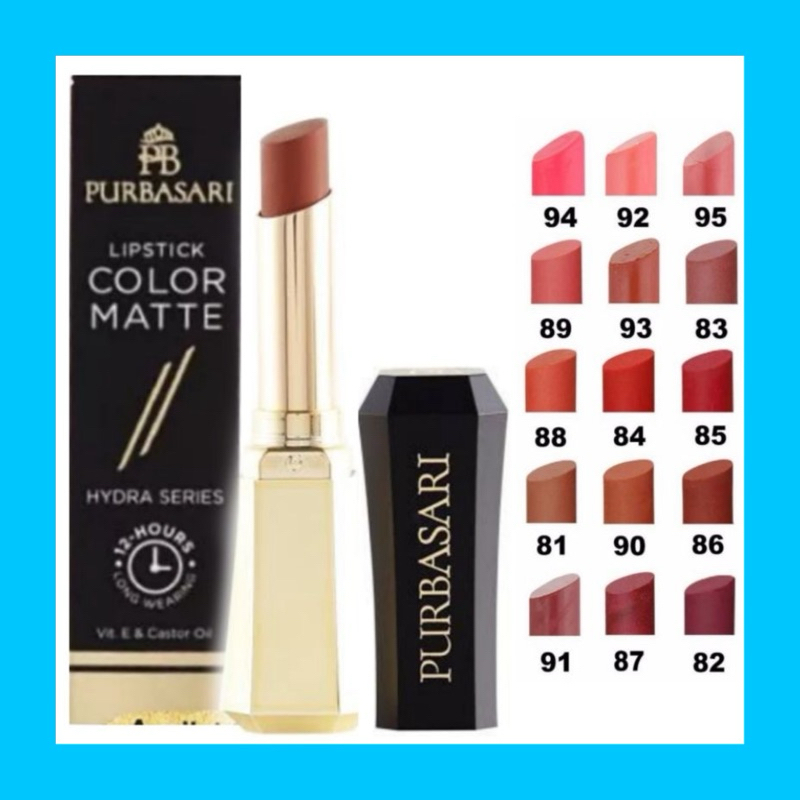 PURBASARI Lipstik Matte Original/ Purbasari/ Lipstik Purbasari