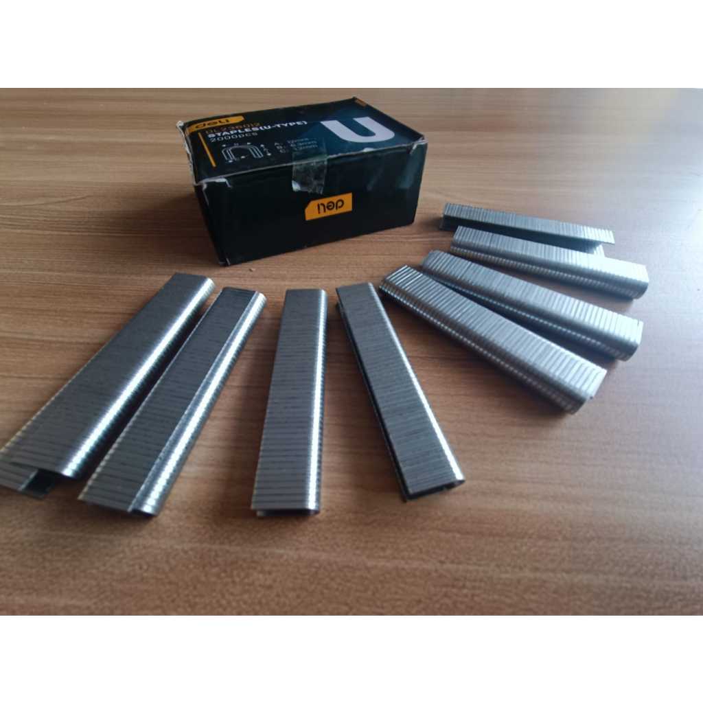 

Deli Tools Reffil Staple Gun Tipe U DL238012