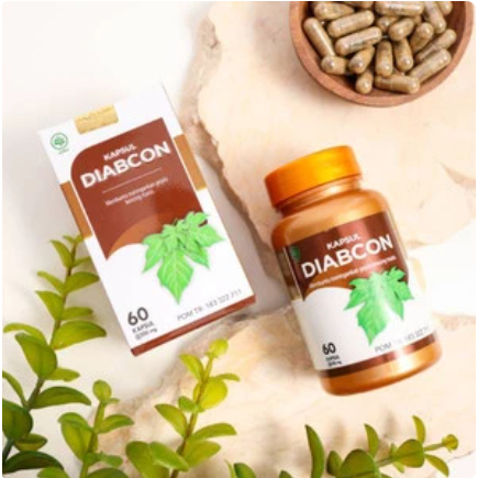 Kapsul Herbal DIABCON Obat Penurun Gula Darah Diabetes