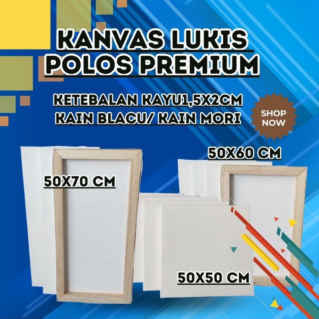 

KODE D5K kanvas lukis premium 5x5cm 5x6 cm 5x7 cm