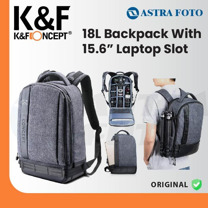 Knf Concept 20L Tas Ransel Travel Camera Backpack Photography