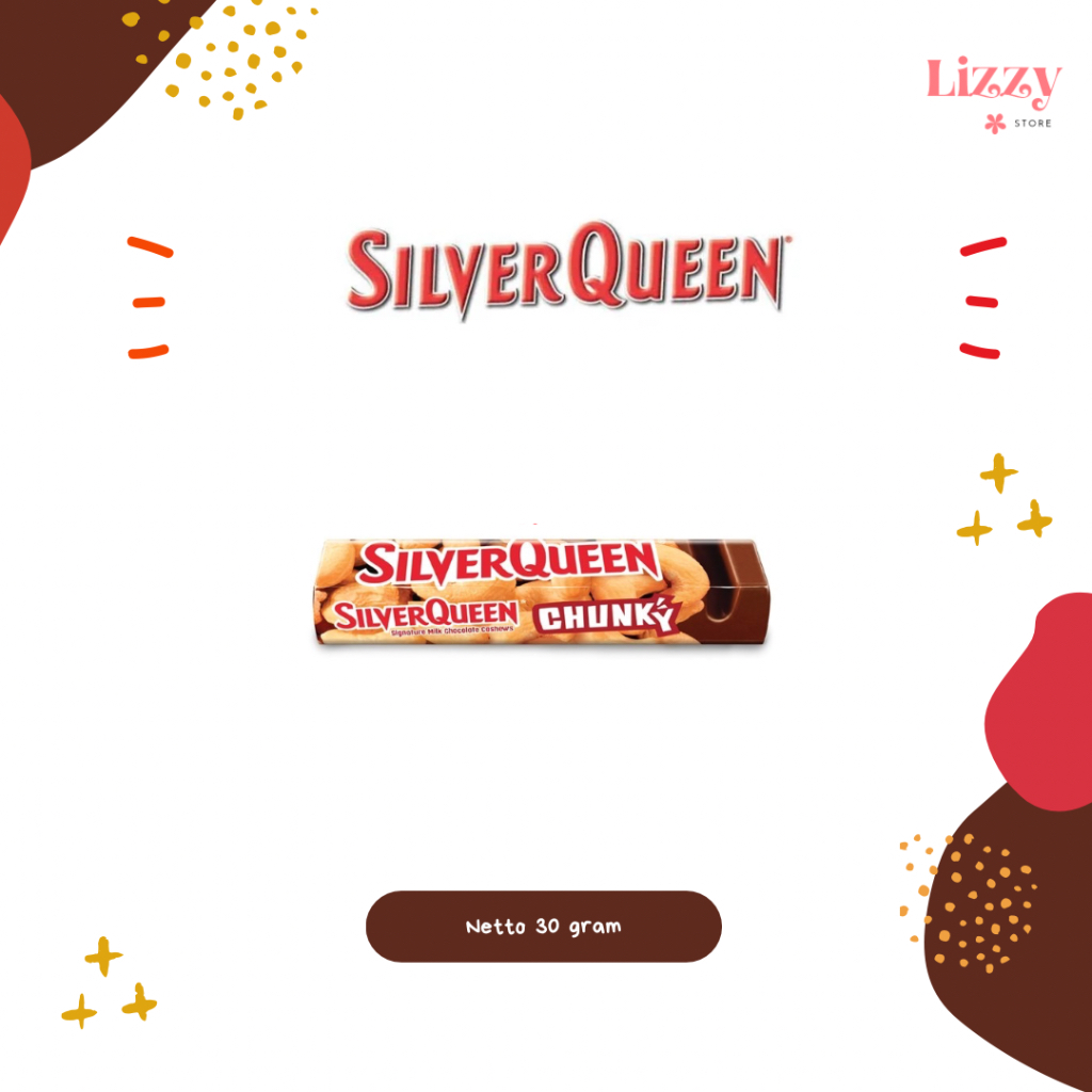 

SilverQueen Chocolate Cashews Chunky Bar Cokelat 30gram