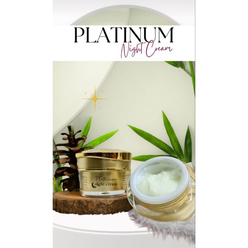 PLATINUM NIGHT CREAM SRH GLOW