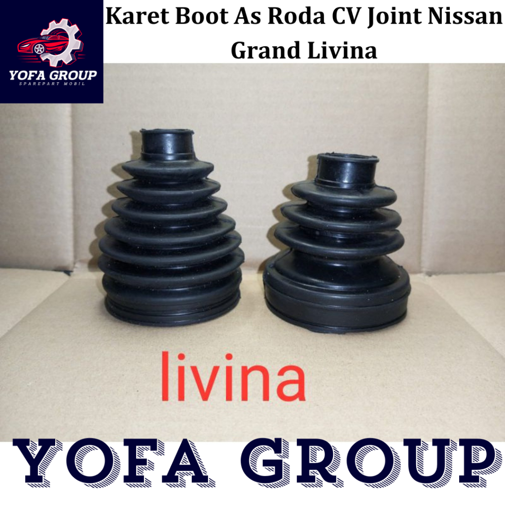 SPAREPART MOBIL Karet Boot As Roda CV Joint Nissan Grand Livina 1.5 1500cc