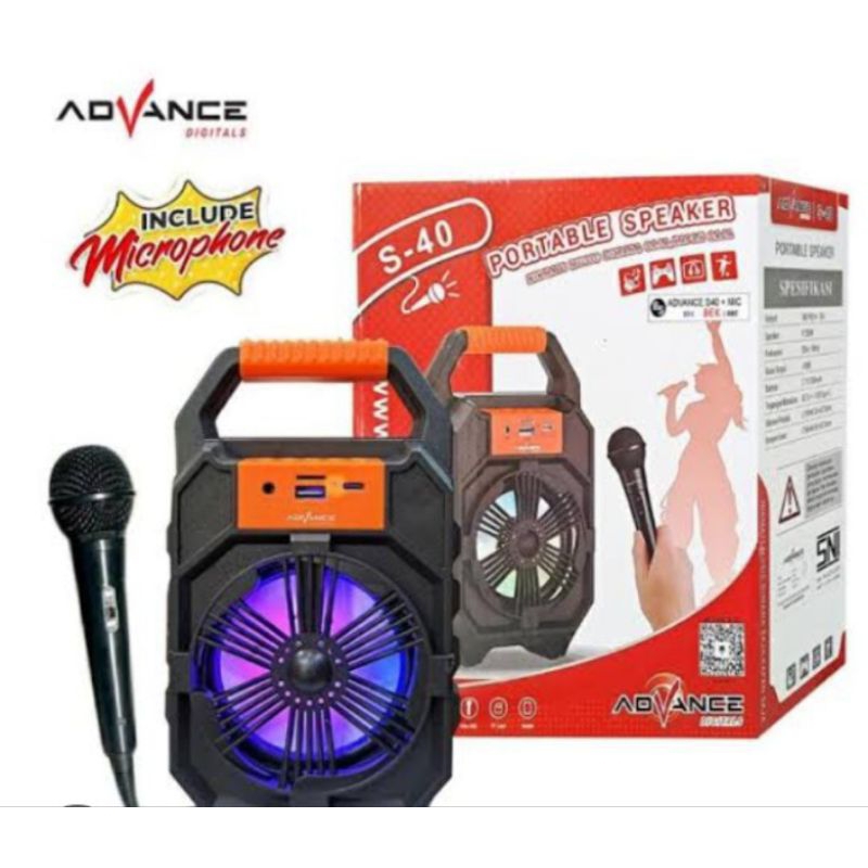 Speaker Portable Advance S-40