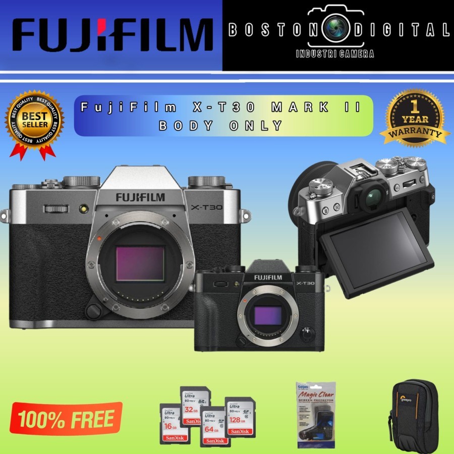 FUJIFILM XT30 II BODY ONLY / FUJIFILM X-T30 MARK II BODY ONLY