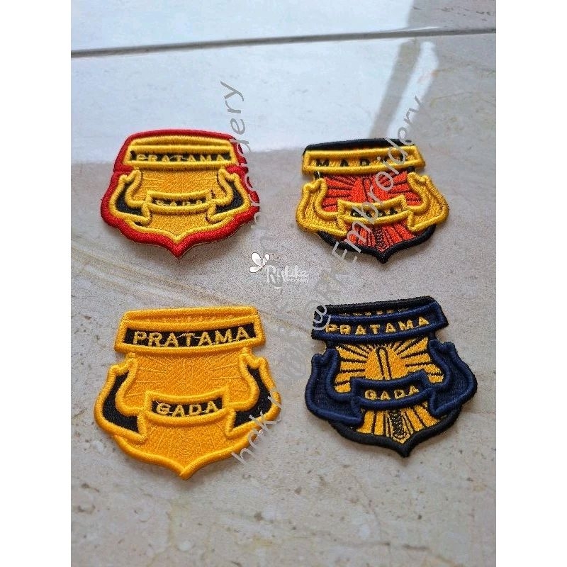 LOGO GADA PRATAMA//MADYA UTAMA BORDIR TIMBUL ATRIBUT SATPAM