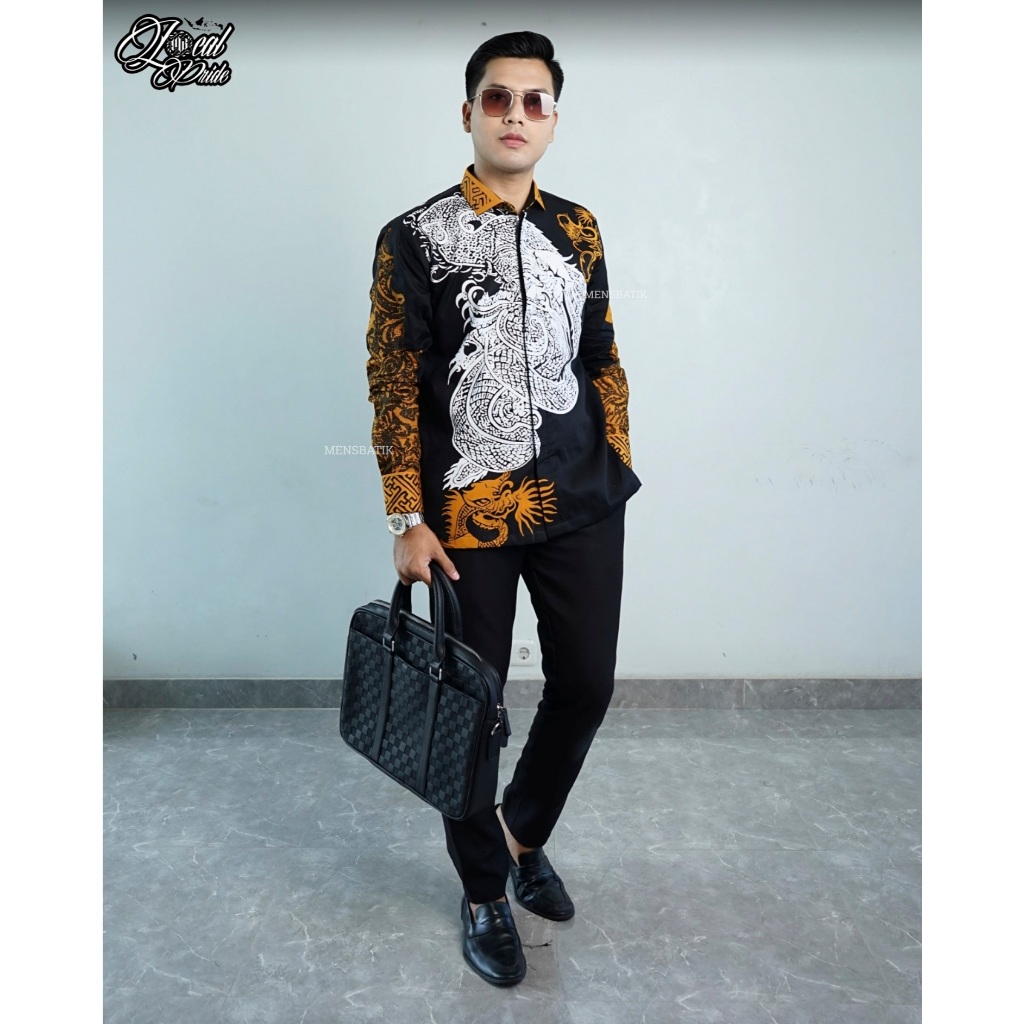 MENSBATIK - RYU ADHIWIRYA Regulerfit - batik pria - lengan panjang - Batik reguler fit - batik anak 