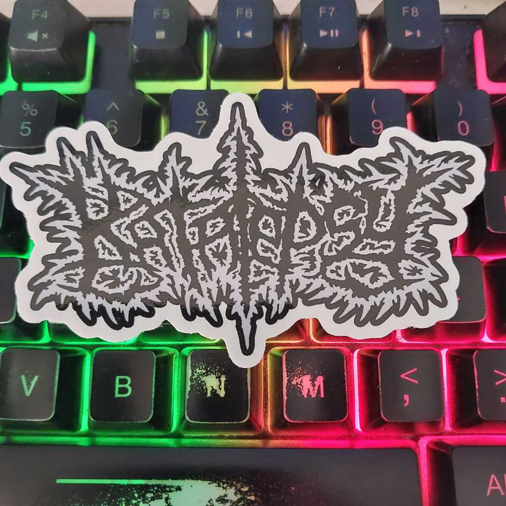 

STIKER KATALEPSY - Sticker Logo Band Death Metal - Stiker Cutting