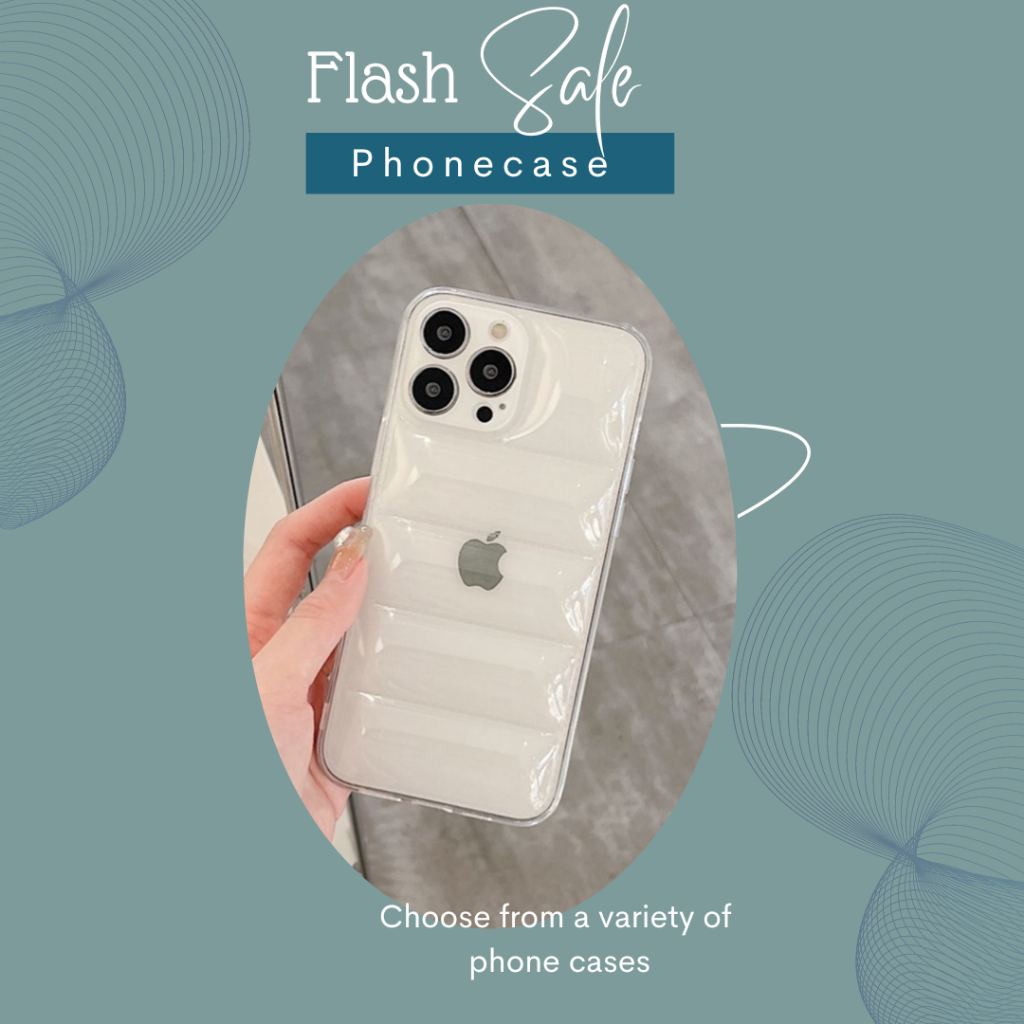 Puff case viral premium case iphone 7 8 plus x xs xr xs max 11 12 pro max