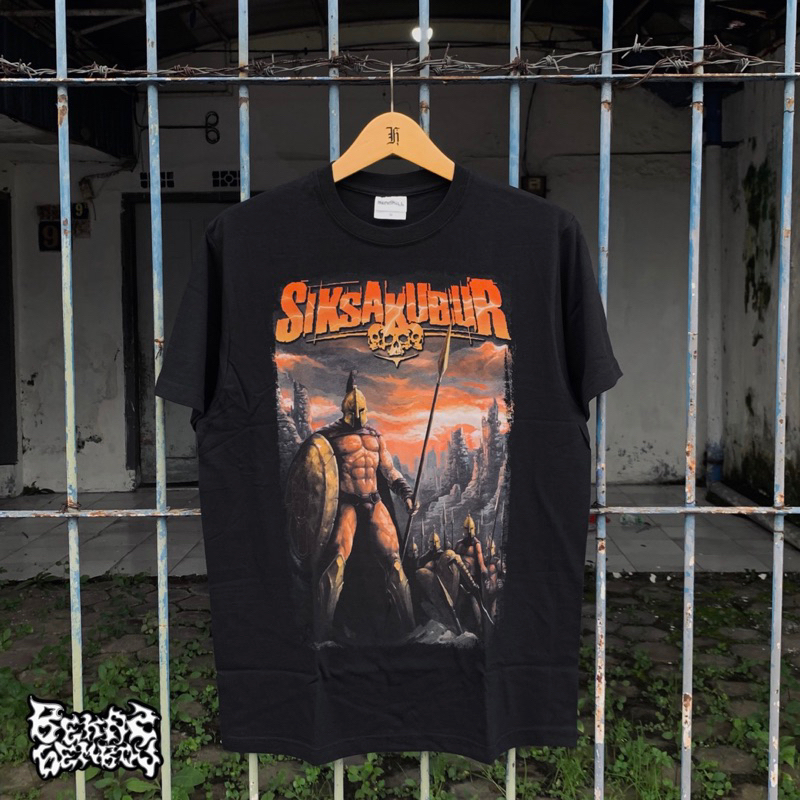 TSHIRT SIKSAKUBUR Kaos Band Lokal Official y2k vintage rock metal hardcore punk seringai dead squad 