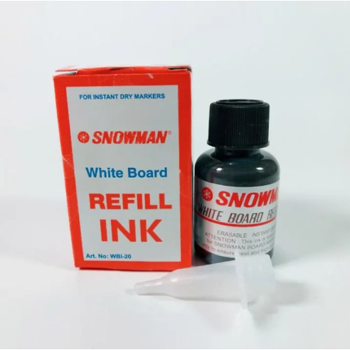 

Tinta Spidol Whiteboard Snowman/ HITAM