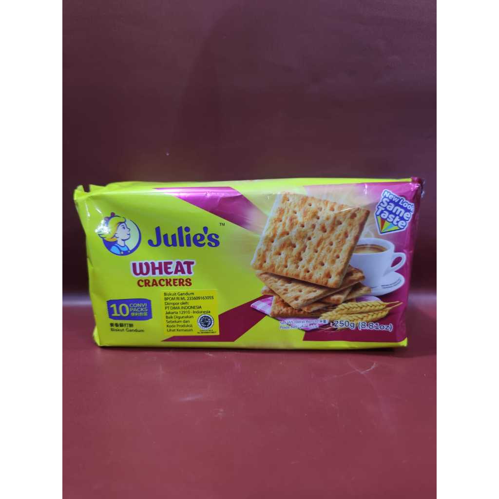 

Julies Wheat Crackers 250G